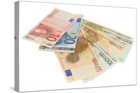 Euro Banknotes and Euro Cents-Yastremska-Stretched Canvas