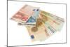 Euro Banknotes and Euro Cents-Yastremska-Mounted Photographic Print