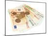 Euro Banknotes and Euro Cents-Yastremska-Mounted Photographic Print