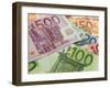 Euro Banknotes-route66-Framed Photographic Print