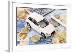 Euro Car Finance-spectrumblue-Framed Photographic Print