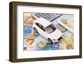 Euro Car Finance-spectrumblue-Framed Photographic Print