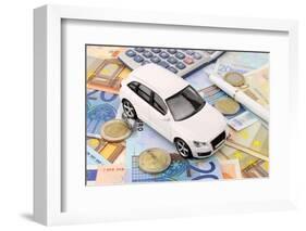 Euro Car Finance-spectrumblue-Framed Photographic Print