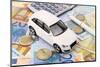 Euro Car Finance-spectrumblue-Mounted Photographic Print