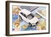 Euro Car Finance-spectrumblue-Framed Photographic Print