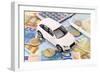 Euro Car Finance-spectrumblue-Framed Photographic Print