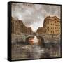 Euro City Bridge-Alexys Henry-Framed Stretched Canvas