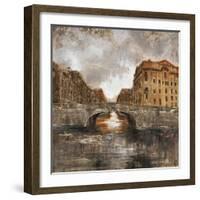 Euro City Bridge-Alexys Henry-Framed Giclee Print