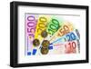 Euro Money Banknotes of the European Union-ginasanders-Framed Photographic Print