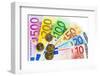 Euro Money Banknotes of the European Union-ginasanders-Framed Photographic Print