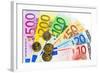 Euro Money Banknotes of the European Union-ginasanders-Framed Photographic Print