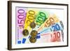 Euro Money Banknotes of the European Union-ginasanders-Framed Photographic Print