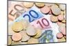 Euro Money-infografick-Mounted Photographic Print