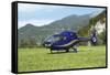 Eurocopter Ec130 Light Utility Helicopter-null-Framed Stretched Canvas