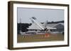 Eurofighter Ef2000 Typhoon from the Royal Air Force at Full Afterburner During Takeoff-Stocktrek Images-Framed Photographic Print