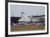 Eurofighter Ef2000 Typhoon from the Royal Air Force at Full Afterburner During Takeoff-Stocktrek Images-Framed Photographic Print