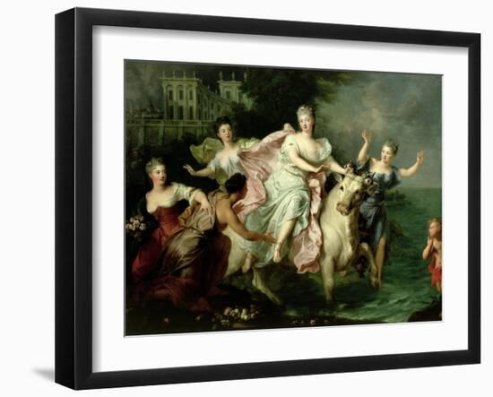 Europa Being Carried off by Jupiter Metamorphosed into a Bull, circa 1700-Pierre Gobert-Framed Giclee Print