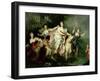 Europa Being Carried off by Jupiter Metamorphosed into a Bull, circa 1700-Pierre Gobert-Framed Giclee Print