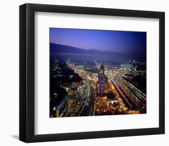 Europa-Center Berlin, Germany-null-Framed Art Print