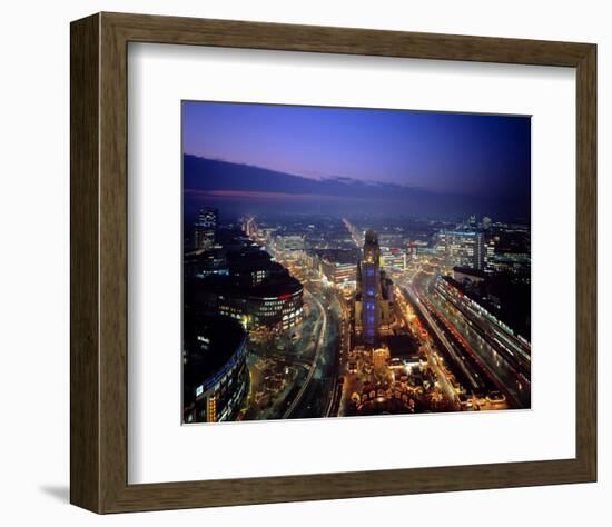 Europa-Center Berlin, Germany-null-Framed Art Print