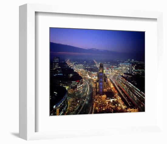 Europa-Center Berlin, Germany-null-Framed Art Print