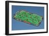 'Europa Cup' Table Football Game-null-Framed Giclee Print