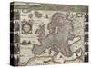 Europa Old Map. Created By Henricus Hondius, Published In Amsterdam, 1623-marzolino-Stretched Canvas