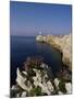 Europa Point Lighthouse, Gibraltar, Mediterranean-Charles Bowman-Mounted Photographic Print