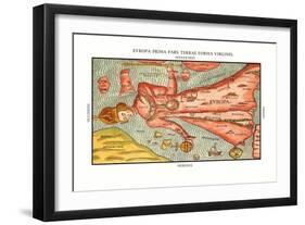 Europa Prima Pars-Heinrich Bunting-Framed Art Print