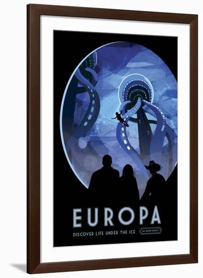 Europa-Vintage Reproduction-Framed Art Print