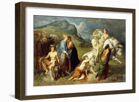 Europa-Johann Paul Adolf Kiessling-Framed Giclee Print