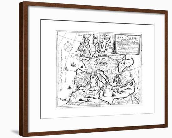 Europe, 1679-null-Framed Giclee Print