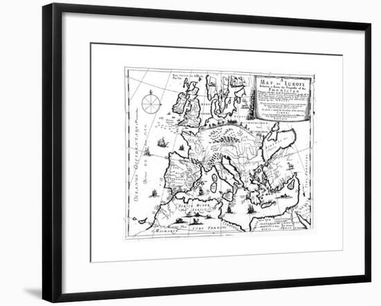 Europe, 1679-null-Framed Giclee Print