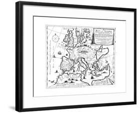 Europe, 1679-null-Framed Giclee Print