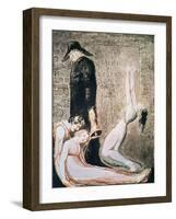 Europe a Prophecy, Plague, circa 1794-William Blake-Framed Giclee Print
