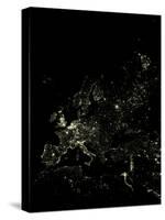 Europe At Night, Satellite Image-PLANETOBSERVER-Stretched Canvas