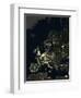 Europe At Night, Satellite Image-PLANETOBSERVER-Framed Premium Photographic Print