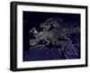 Europe At Night, Satellite Image-null-Framed Photographic Print