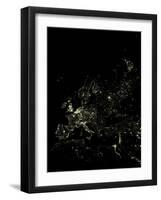 Europe At Night, Satellite Image-PLANETOBSERVER-Framed Photographic Print