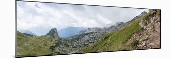 Europe, Austria, in the 'Rofangebirge', Brandenberg Alps at the Lake Achen-Roland T. Frank-Mounted Photographic Print