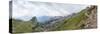 Europe, Austria, in the 'Rofangebirge', Brandenberg Alps at the Lake Achen-Roland T. Frank-Stretched Canvas