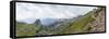 Europe, Austria, in the 'Rofangebirge', Brandenberg Alps at the Lake Achen-Roland T. Frank-Framed Stretched Canvas