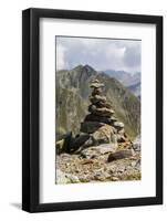 Europe, Austria/Italy, Alps, Mountains, View from Passo Rombo - Timmelsjoch-Mikolaj Gospodarek-Framed Photographic Print