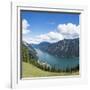 Europe, Austria, Pertisau, Lake Achen, view from the 'Zwölferkopf' (mountain)-Roland T. Frank-Framed Photographic Print