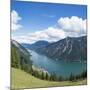 Europe, Austria, Pertisau, Lake Achen, view from the 'Zwölferkopf' (mountain)-Roland T. Frank-Mounted Photographic Print