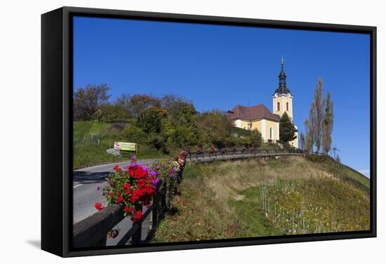 Europe, Austria, Styria, Kitzeck Im Sausal, Parish Church-Gerhard Wild-Framed Stretched Canvas