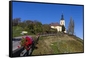 Europe, Austria, Styria, Kitzeck Im Sausal, Parish Church-Gerhard Wild-Framed Stretched Canvas