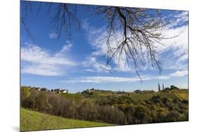 Europe, Austria, Styria, South-Styrian Wine Route, Vineyards, Houses-Gerhard Wild-Mounted Photographic Print