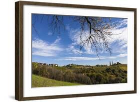 Europe, Austria, Styria, South-Styrian Wine Route, Vineyards, Houses-Gerhard Wild-Framed Photographic Print