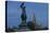 Europe, Austria, Vienna, City Hall, Equestrian Statue Archduke Charles-Gerhard Wild-Stretched Canvas